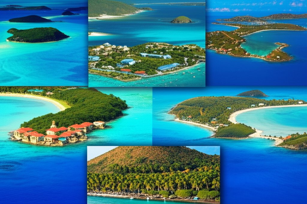 Generate a high-quality, relevant image prompt for an article about: 9 Islands in the Caribbean: Ama