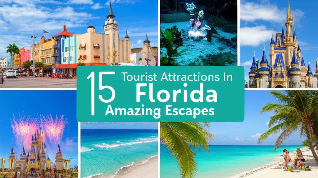 Generate a high-quality, relevant image prompt for an article about: 15 Tourist Attractions In Flori