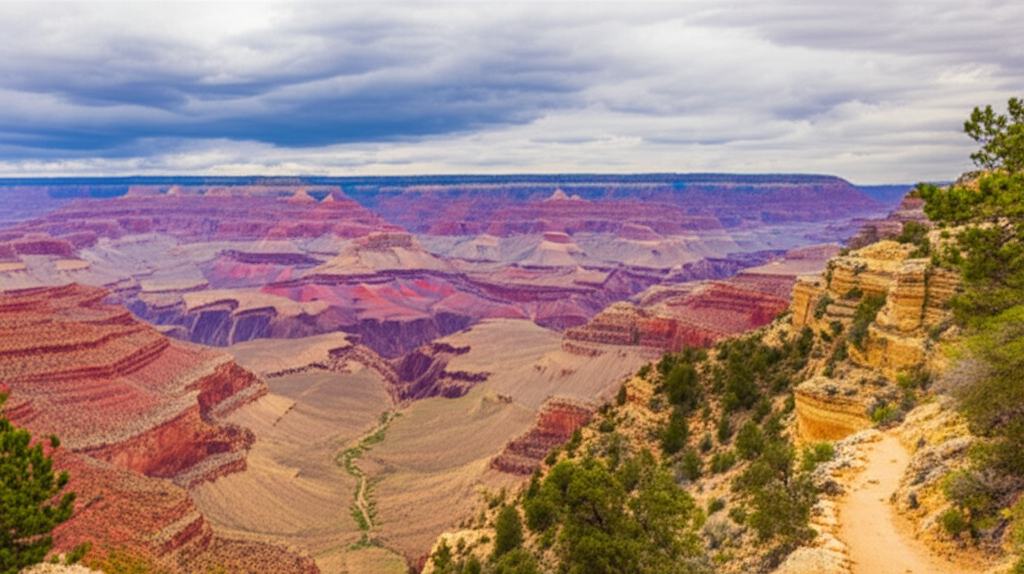 Generate a high-quality, relevant image prompt for an article about: 10 National Parks in Arizona: S