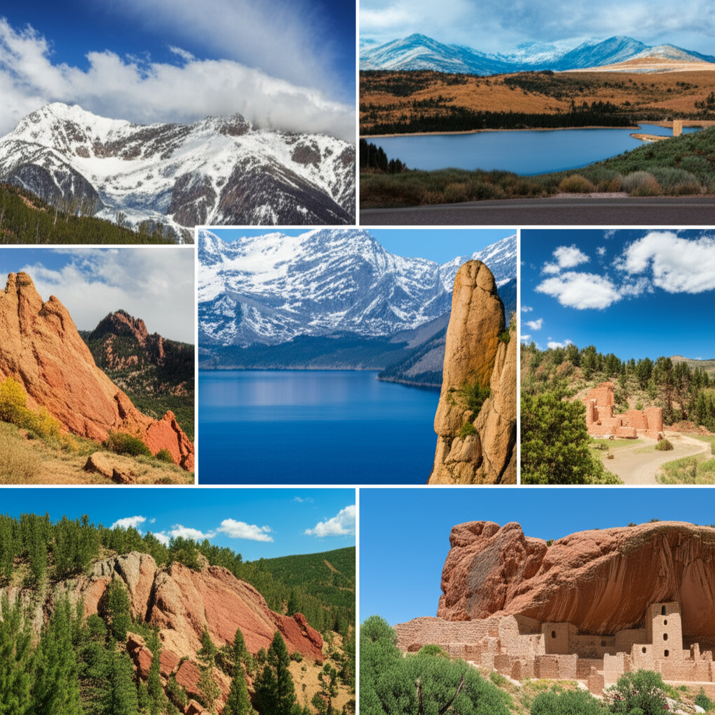 Generate a high-quality, relevant image prompt for an article about: 15 Tourist Attractions In Color