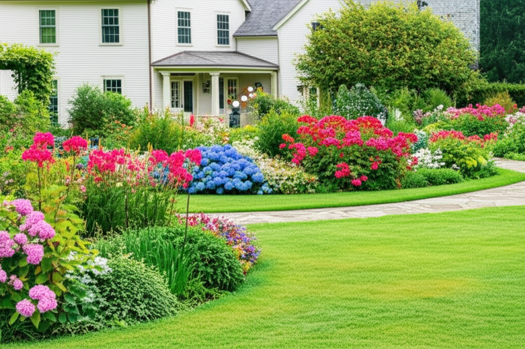 Generate a high-quality, relevant image prompt for an article about: 8 Gardens In Connecticut: Amazi
