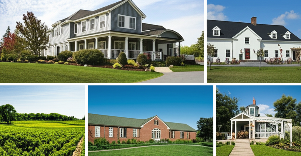 Generate a high-quality, relevant image prompt for an article about: 6 Wineries In Connecticut: Amaz