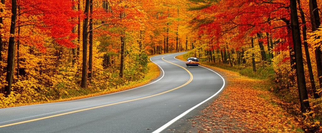 Generate a high-quality, relevant image prompt for an article about: 10 Astonishing Road Trips In Co