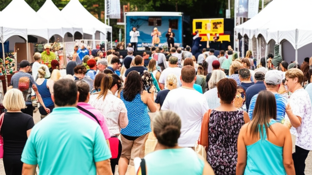 Generate a high-quality, relevant image prompt for an article about: Epic 7 Festivals in Connecticut