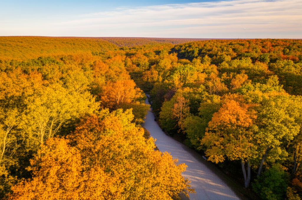 Generate a high-quality, relevant image prompt for an article about: 7 State Parks In Delaware: Incr