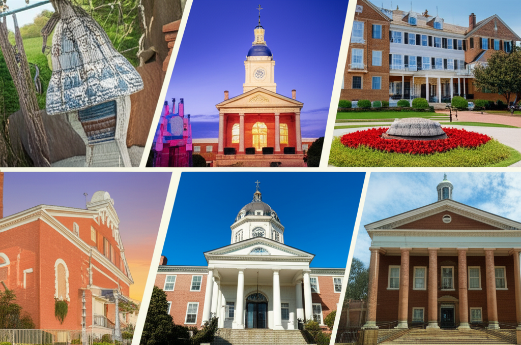 Generate a high-quality, relevant image prompt for an article about: 8 Museums in Delaware: Amazing