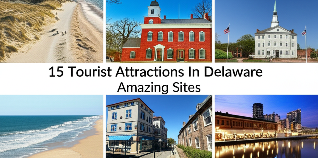 Generate a high-quality, relevant image prompt for an article about: 15 Tourist Attractions In Delaw