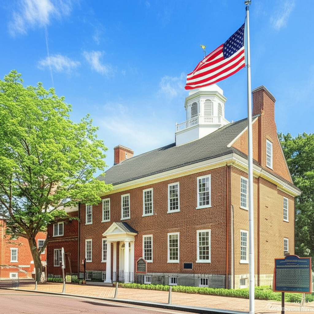 Generate a high-quality, relevant image prompt for an article about: 9 Historic Sites In Delaware: A