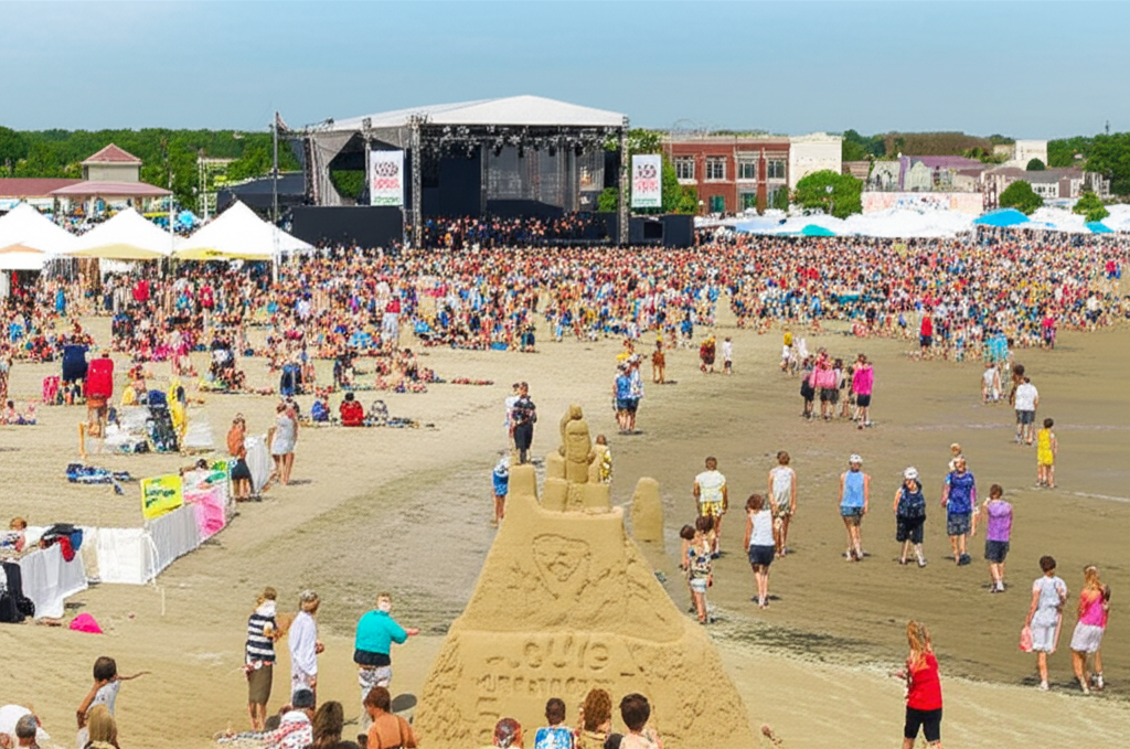Generate a high-quality, relevant image prompt for an article about: 9 Festivals In Delaware: Amazin