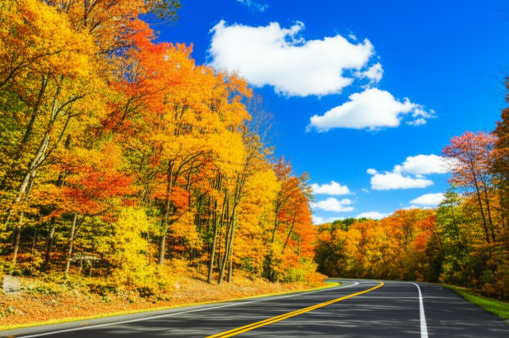 Generate a high-quality, relevant image prompt for an article about: 10 Road Trips In Delaware: Amaz