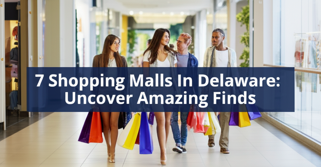 Generate a high-quality, relevant image prompt for an article about: 7 Shopping Malls In Delaware: U