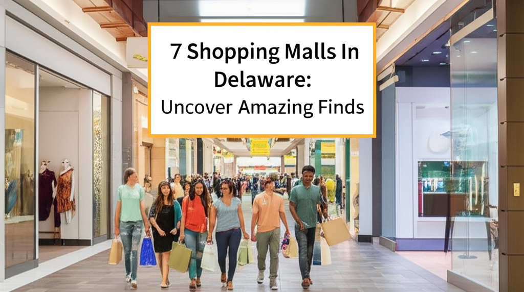 Generate a high-quality, relevant image prompt for an article about: 7 Shopping Malls In Delaware: U