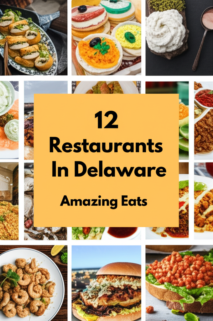Generate a high-quality, relevant image prompt for an article about: 12 Restaurants In Delaware: Ama