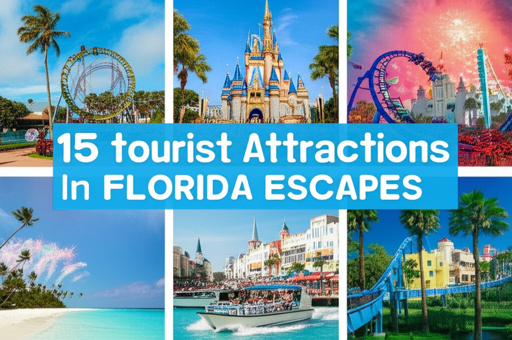 Generate a high-quality, relevant image prompt for an article about: 15 Tourist Attractions In Flori