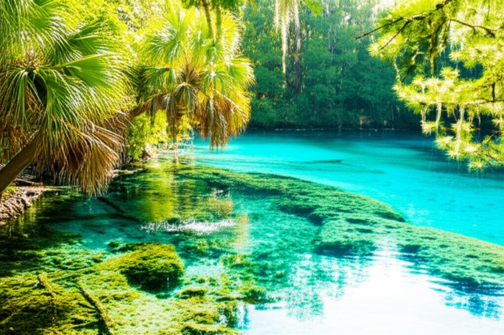 Generate a high-quality, relevant image prompt for an article about: 6 Lakes in Florida: Amazing Hid