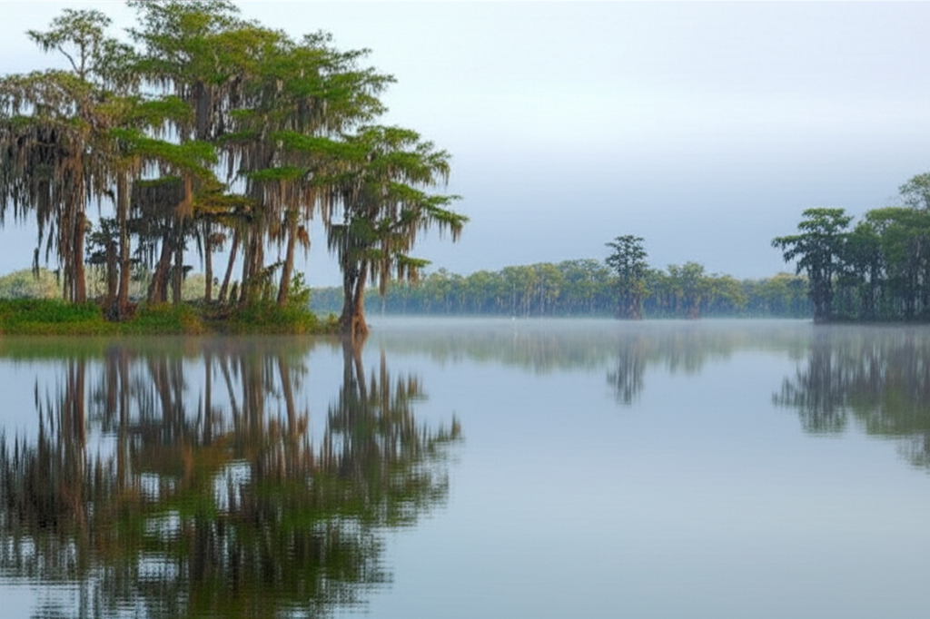 Generate a high-quality, relevant image prompt for an article about: 6 Lakes in Florida: Amazing Hid