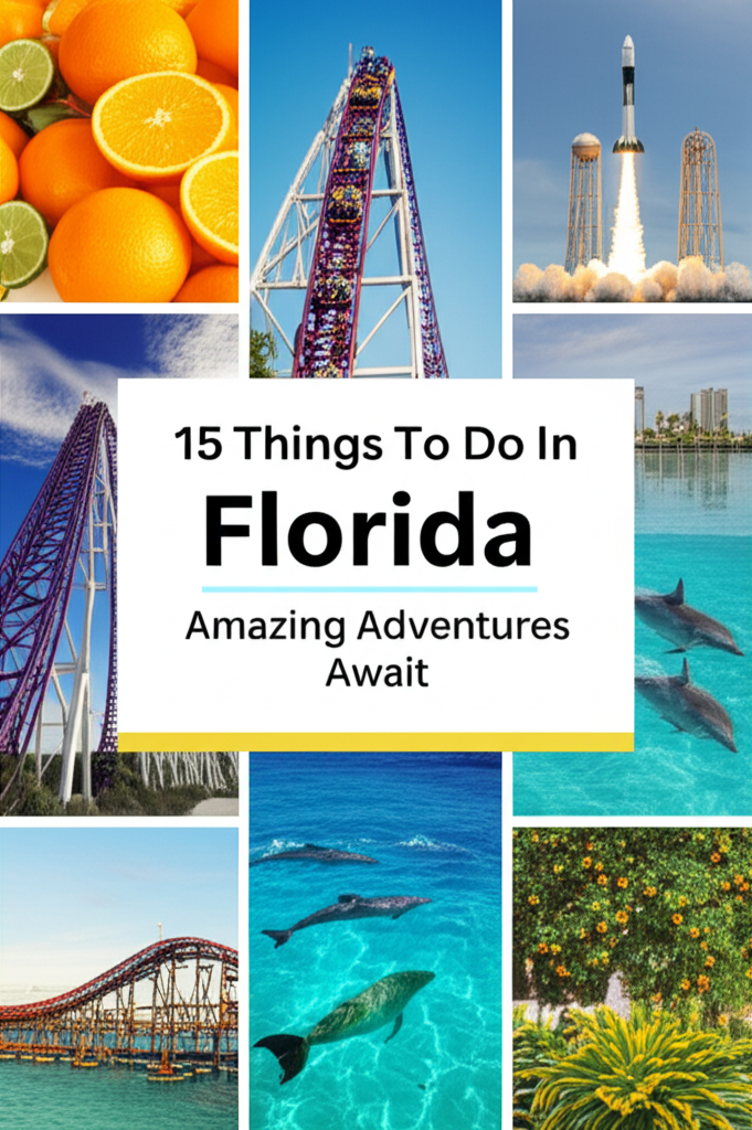 Generate a high-quality, relevant image prompt for an article about: 15 Things To Do In Florida: Ama