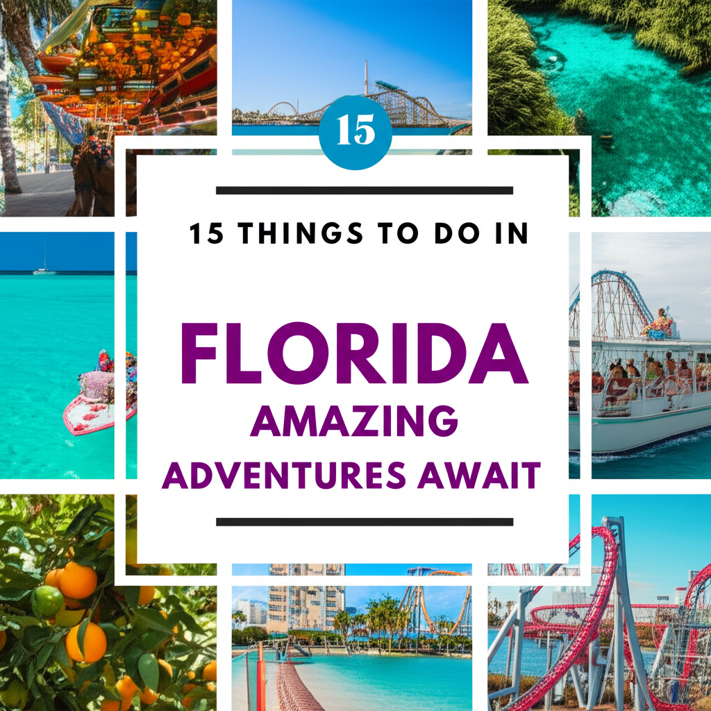 Generate a high-quality, relevant image prompt for an article about: 15 Things To Do In Florida: Ama