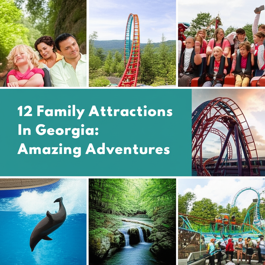 Generate a high-quality, relevant image prompt for an article about: 12 Family Attractions In Georgi
