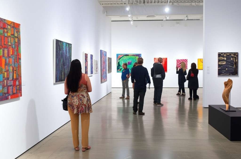 Generate a high-quality, relevant image prompt for an article about: 12 Art Galleries in Georgia: Mu
