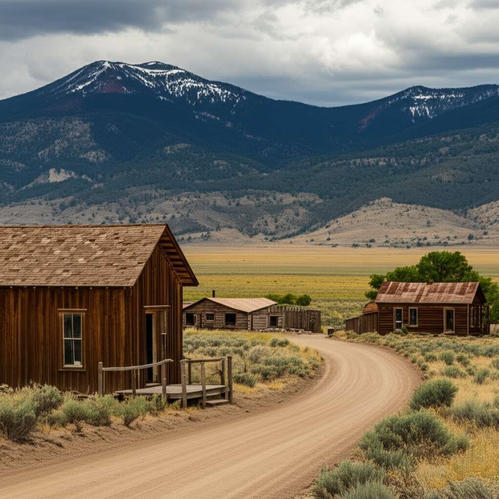 Generate a high-quality, relevant image prompt for an article about: 7 Historic Sites In Idaho: Thri