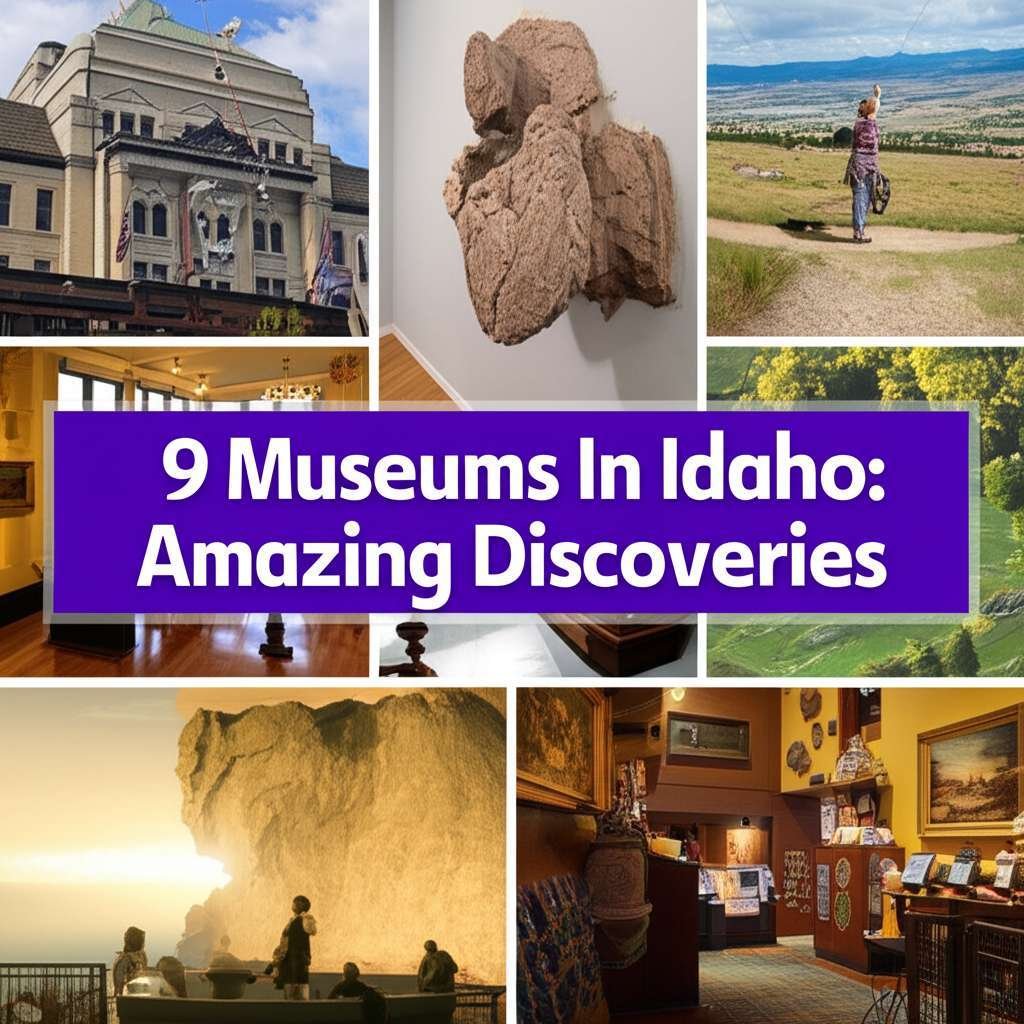Generate a high-quality, relevant image prompt for an article about: 9 Museums In Idaho: Amazing Dis