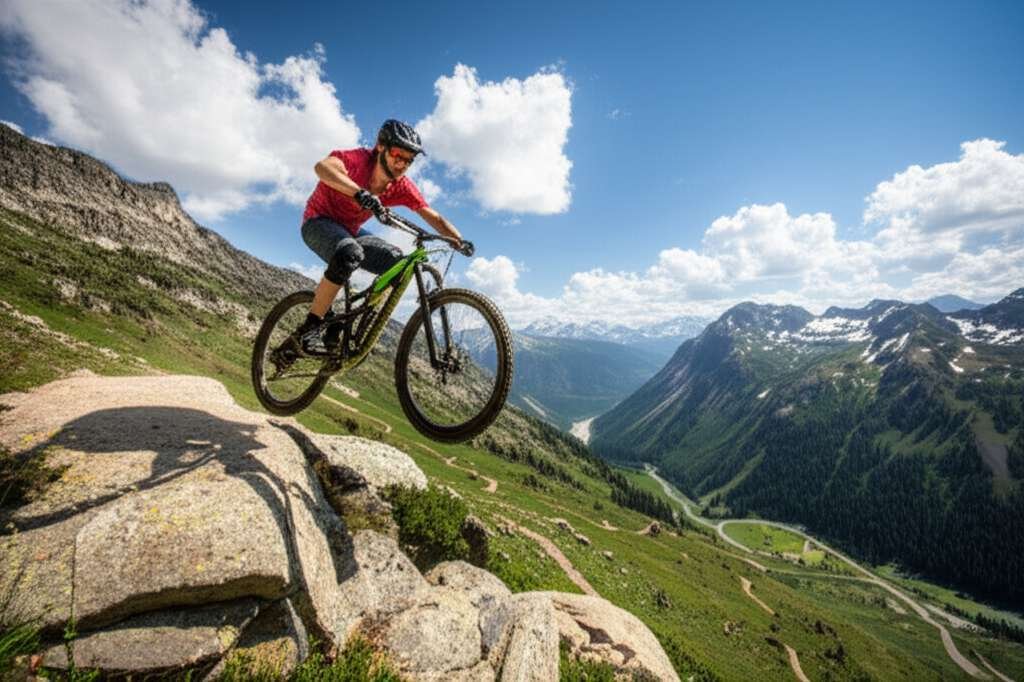 Generate a high-quality, relevant image prompt for an article about: 12 Adventure Activities in Idah