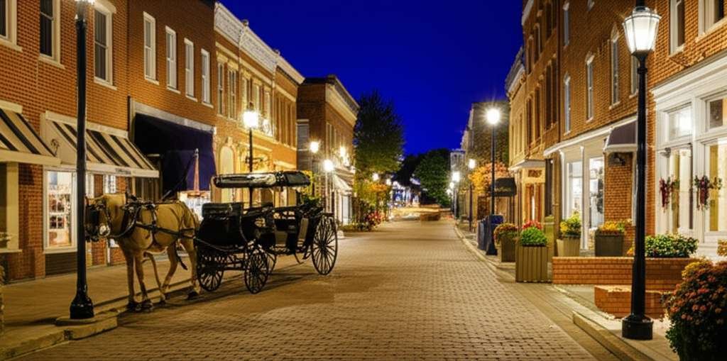 Generate a high-quality, relevant image prompt for an article about: 7 Romantic Places In Illinois: