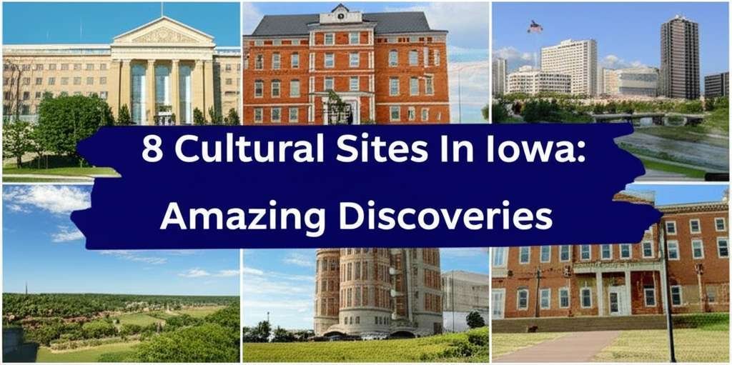 Generate a high-quality, relevant image prompt for an article about: 8 Cultural Sites In Iowa: Amazi