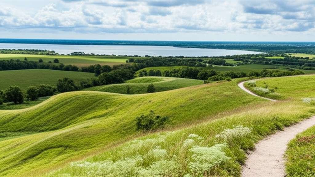 Generate a high-quality, relevant image prompt for an article about: 15 Free Iowa Adventures: Amazin