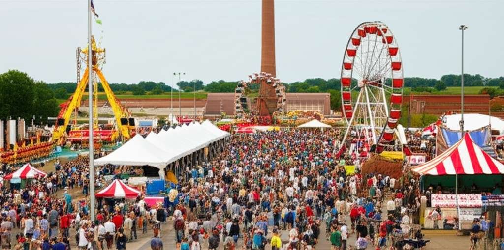 Generate a high-quality, relevant image prompt for an article about: 8 Amazing Fairs & Festivals In