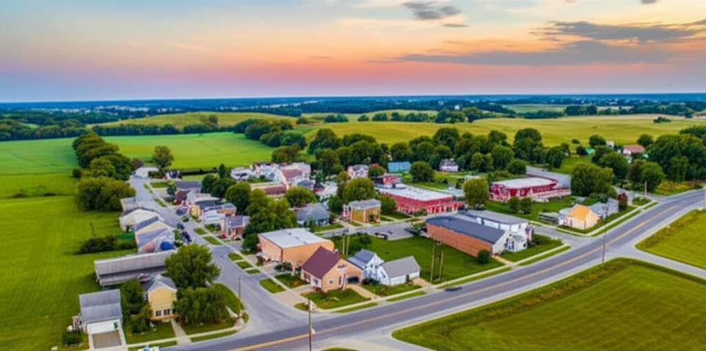 Generate a high-quality, relevant image prompt for an article about: 10 Weekend Getaways In Iowa: Am