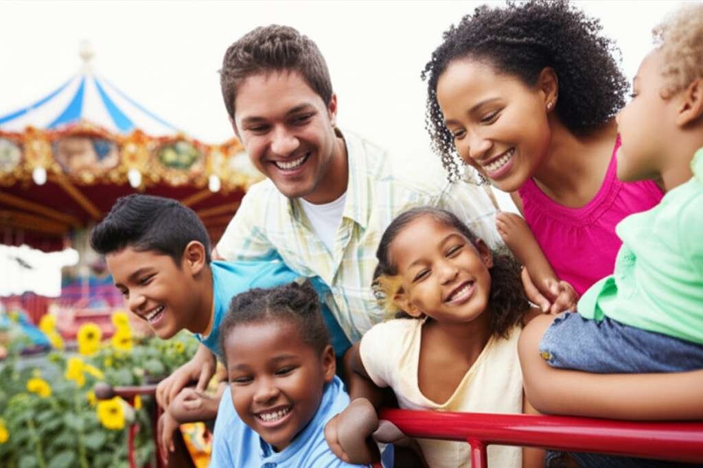 Generate a high-quality, relevant image prompt for an article about: 9 Family Attractions in Kansas: