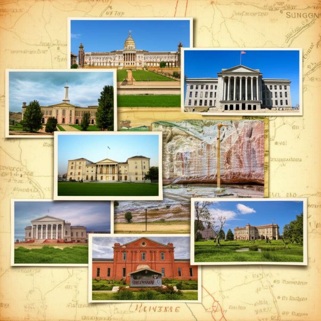 Generate a high-quality, relevant image prompt for an article about: 8 Amazing Cultural Sites In Kan