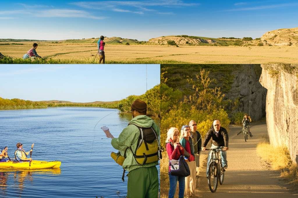 Generate a high-quality, relevant image prompt for an article about: 7 Awesome Outdoor Adventures In