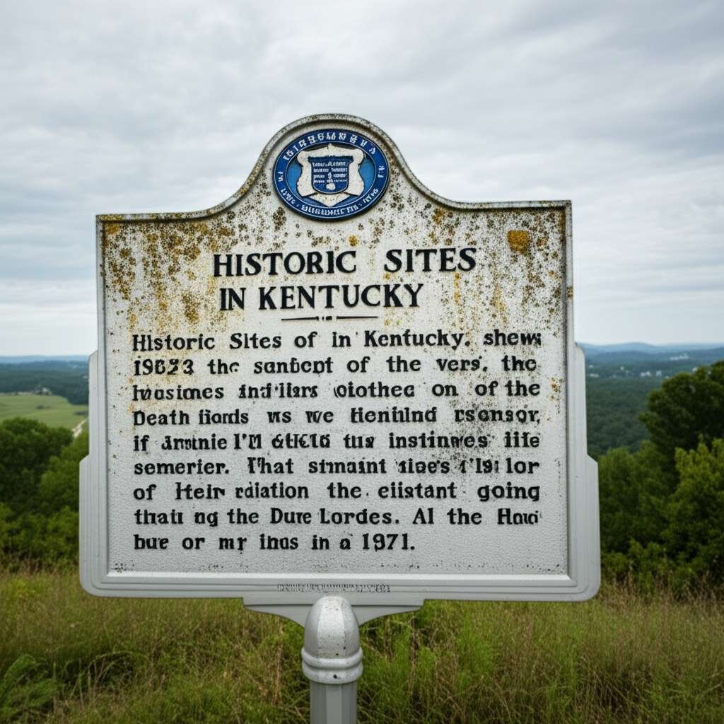 Generate a high-quality, relevant image prompt for an article about: 10 Historic Sites In Kentucky: