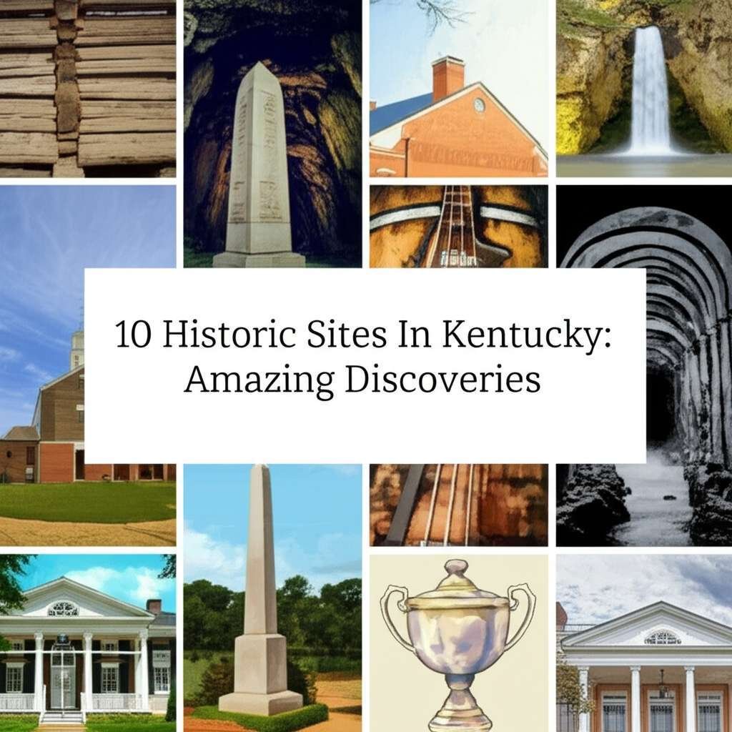Generate a high-quality, relevant image prompt for an article about: 10 Historic Sites In Kentucky: