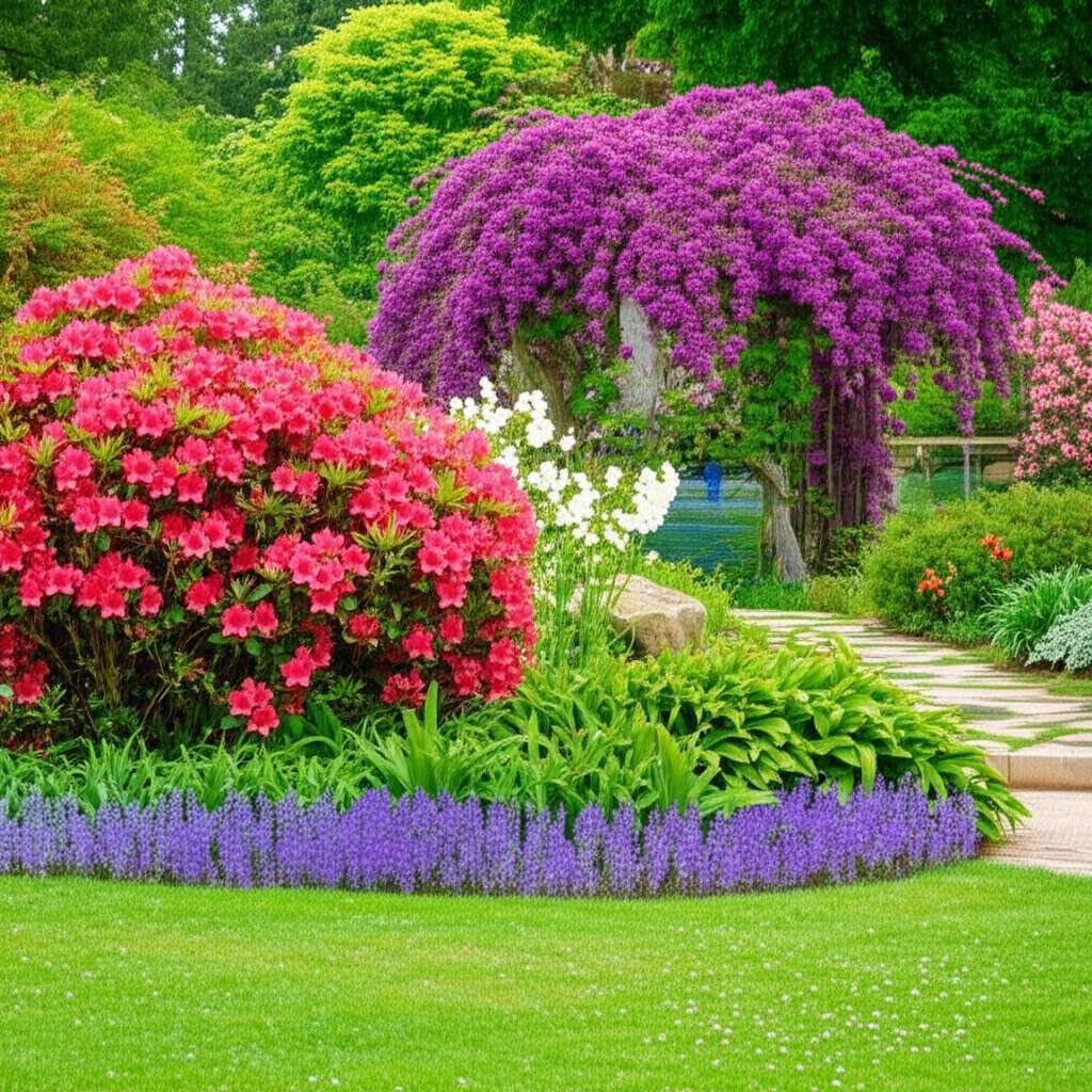 Generate a high-quality, relevant image prompt for an article about: 8 Gardens in Kentucky: Stunning