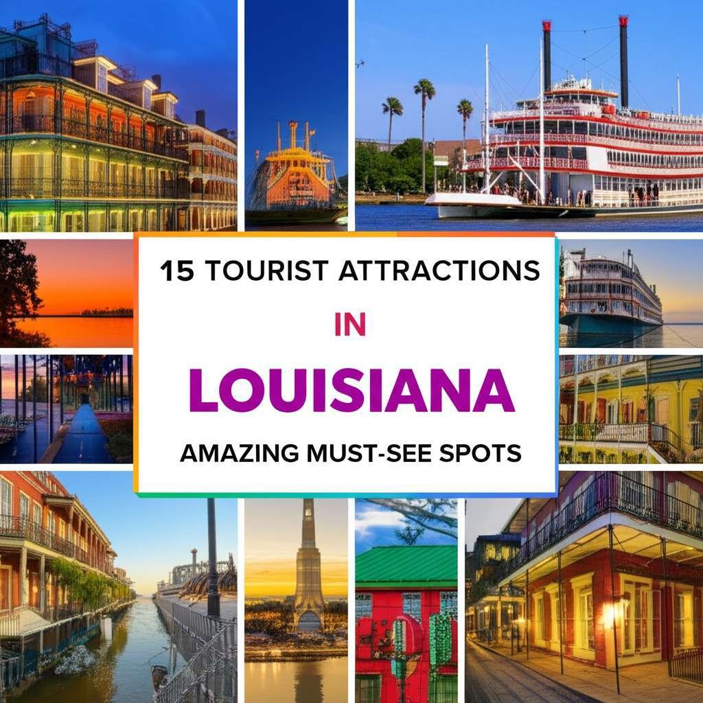 Generate a high-quality, relevant image prompt for an article about: 15 Tourist Attractions In Louis