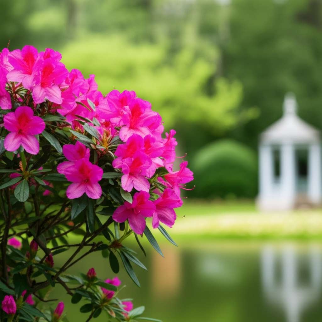 Generate a high-quality, relevant image prompt for an article about: 8 Gardens in Louisiana: Stunnin