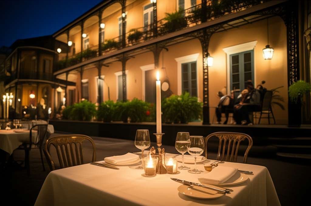 Generate a high-quality, relevant image prompt for an article about: 7 Romantic Louisiana Escapes: U