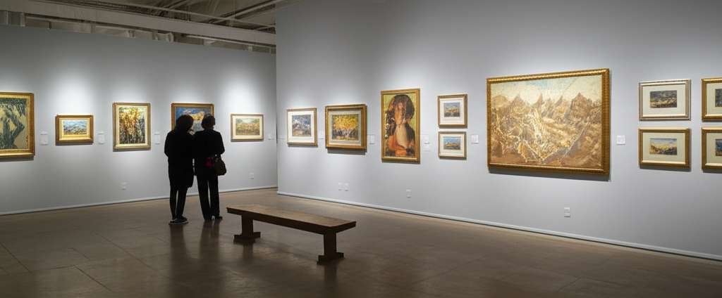Generate a high-quality, relevant image prompt for an article about: 12 Art Galleries in Louisiana: