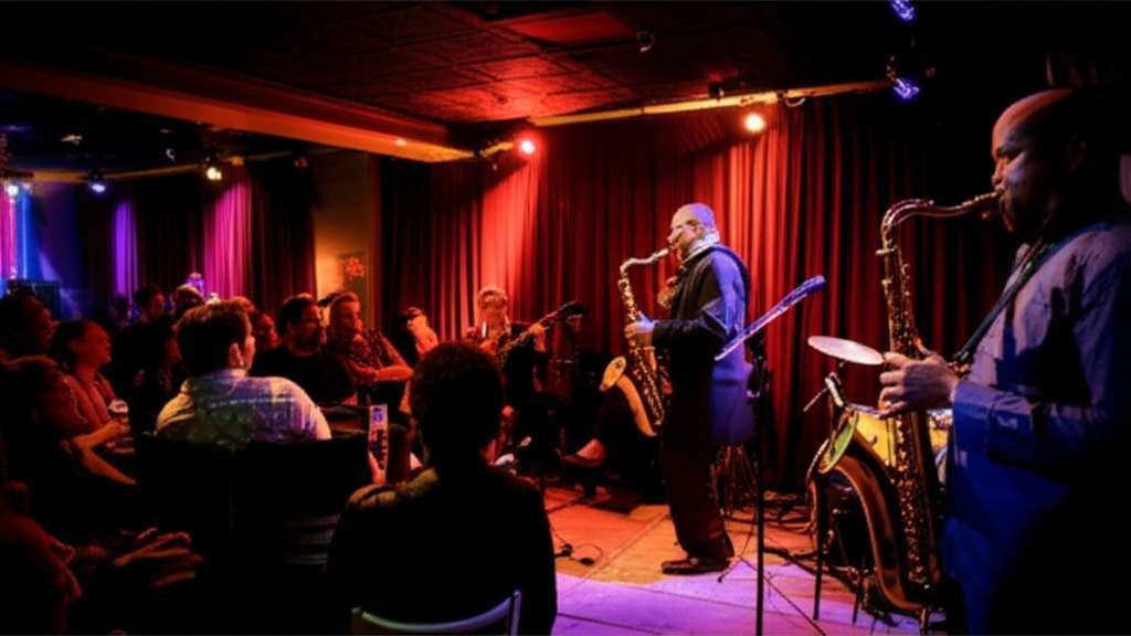 Generate a high-quality, relevant image prompt for an article about: 10 Jazz Clubs in Louisiana: Ama