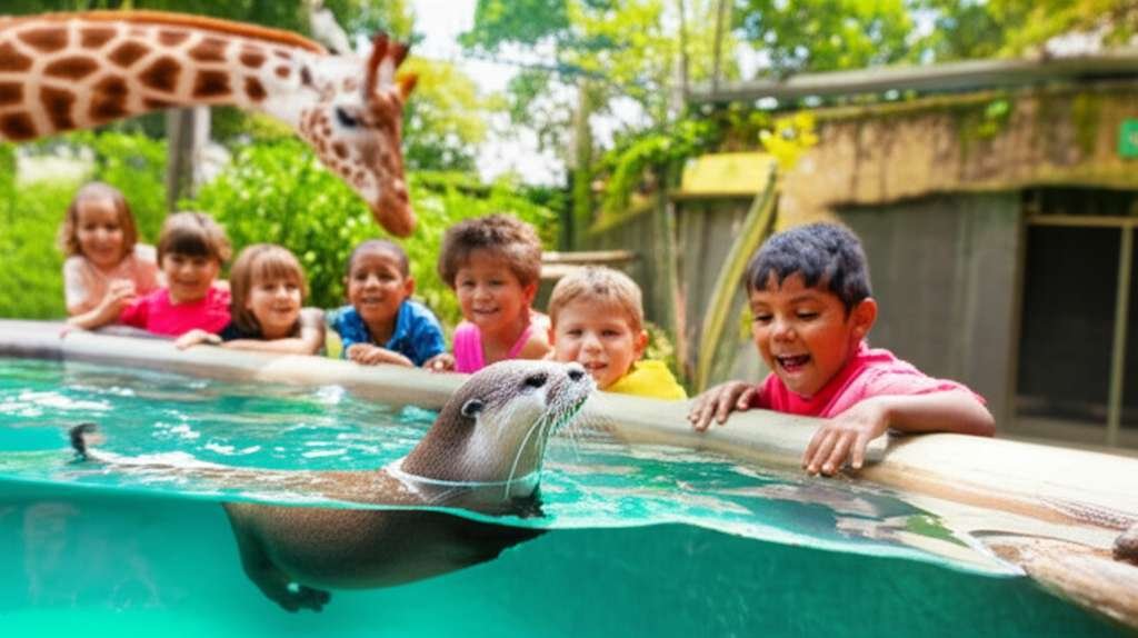 Generate a high-quality, relevant image prompt for an article about: 7 Zoos In Louisiana: Amazing Wi