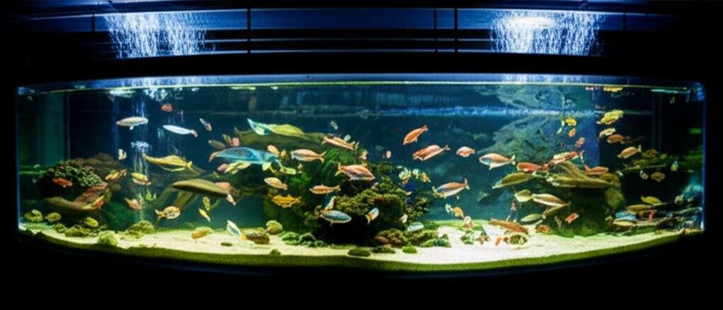 Generate a high-quality, relevant image prompt for an article about: 9 Aquariums In Louisiana: Amazi