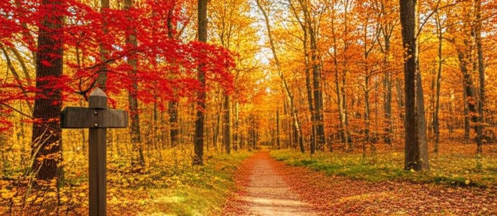 Generate a high-quality, relevant image prompt for an article about: 8 State Parks In Maryland: Amaz