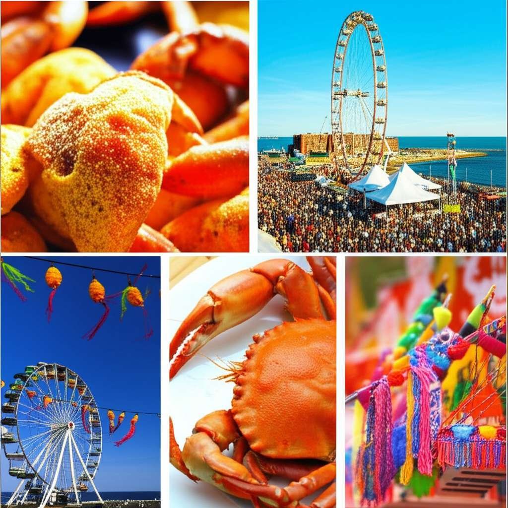 Generate a high-quality, relevant image prompt for an article about: 7 Festivals in Maryland: Amazin