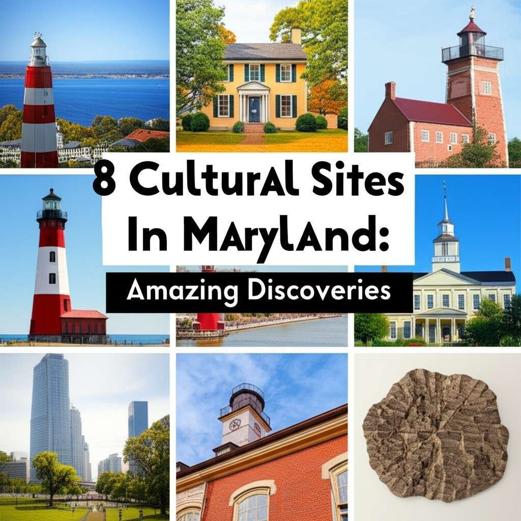 Generate a high-quality, relevant image prompt for an article about: 8 Cultural Sites In Maryland: A