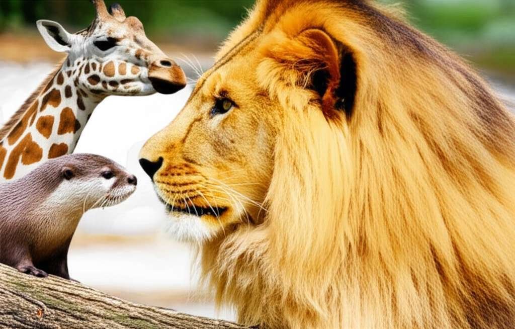 Generate a high-quality, relevant image prompt for an article about: 10 Zoos In Maryland: Amazing An