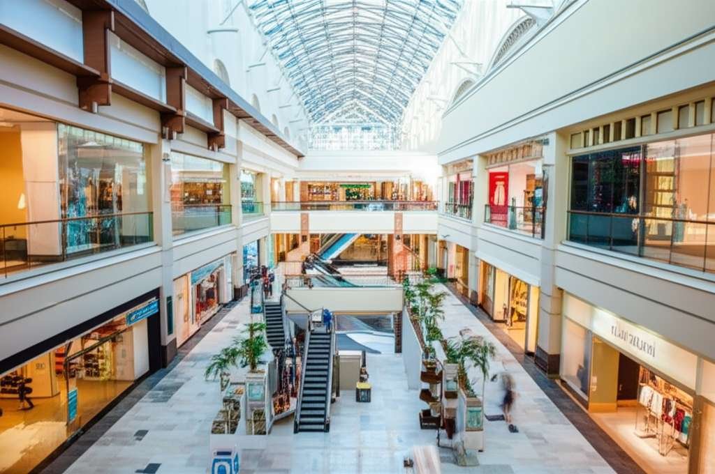 Generate a high-quality, relevant image prompt for an article about: 9 Amazing Shopping Malls In Mar